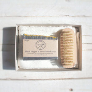 Black Pepper & Sandalwood Soap Gift Set