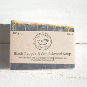 Black Pepper & Sandalwood Soap
