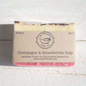 Champagne & Strawberries Soap