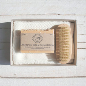 Lemongrass, Oats & Cotswold Honey Soap Gift Set